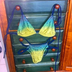 Mahi Mahi print Jypsea Local bikini set